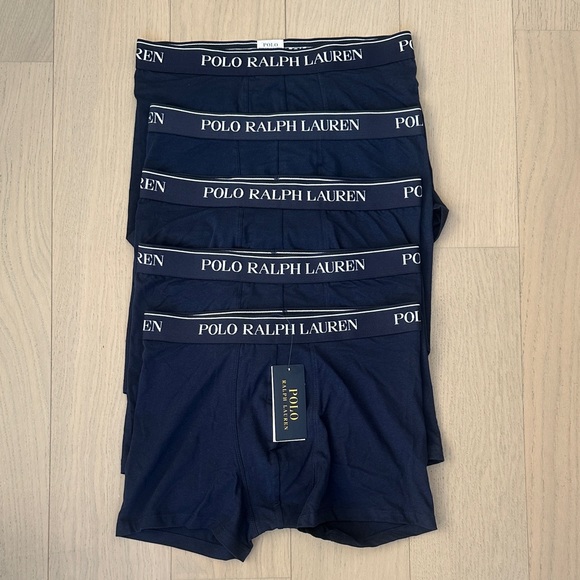 Polo by Ralph Lauren Men's Dark Blue Boxer Briefs - Picture 1 of 2
